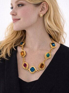 Napier Limited Edition Runway Necklace – Vintage Statement Jewelry